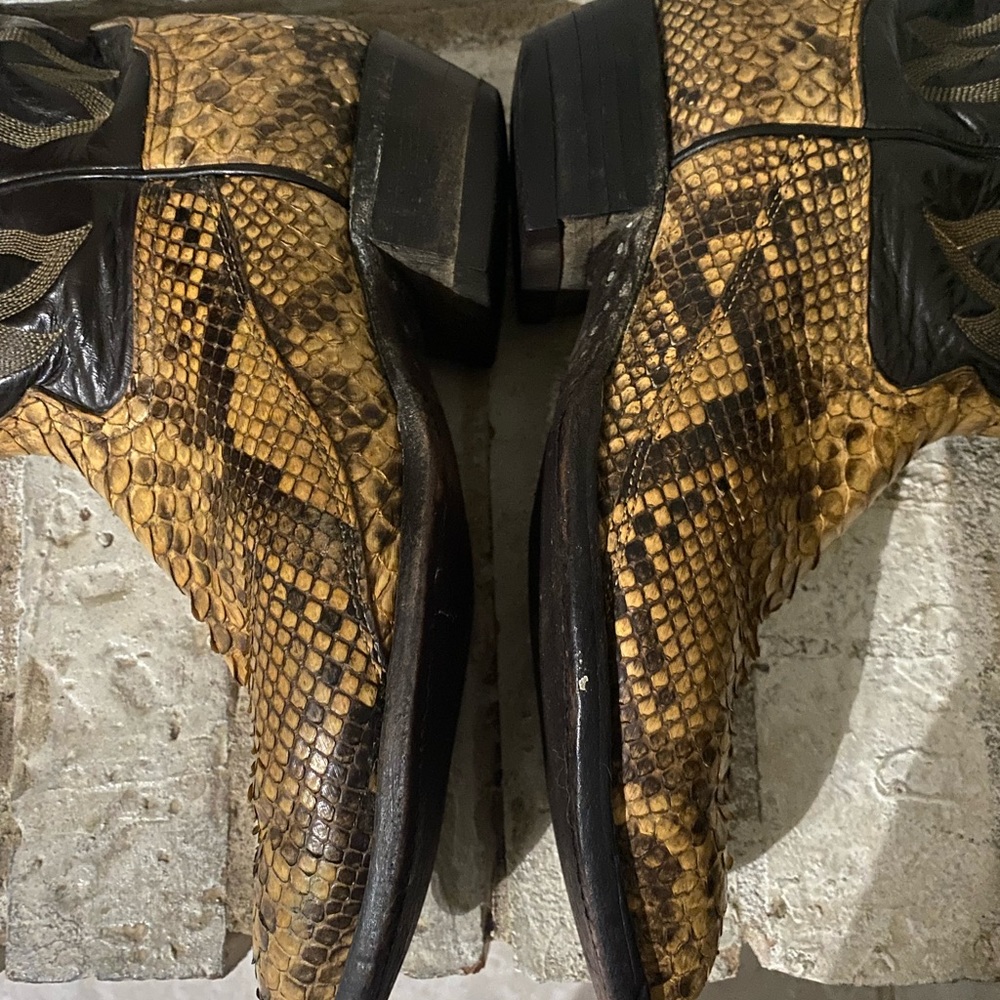 Tony Lama Python Boots Size 9d - image 3